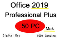 50 επαγγελματίας γραφείων 2019 PC συν πολύγλωσση έκδοση 50 χρηστών προϊόντων τη βασική