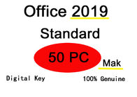 100% γνήσια του Microsoft Office 2019 βασική πολυ γλώσσα 50 PC κώδικα τυποποιημένη