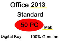Mak 50pc γραφείων λογισμικού τυποποιημένη 2013 λιανική κλειδιών εξασφάλιση ποιότητας παράδοσης γρήγορη