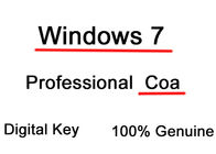 COem Microsoft Windows 7 άδεια βασική, παράθυρα 7 υπέρ προϊόν βασικό Coa 32/64bit