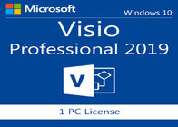Επαγγελματικό κλειδί 2019 υπέρ επαγγελματικό 32/64bit προϊόντων της Microsoft Visio