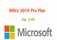 Παράθυρα 5 κλειδί αδειών PC Microsoft Office 2019 λιανικό