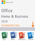Σφαιρικό σπίτι του Microsoft Office 2019 και επιχειρησιακή βασική άδεια 2 χρήστης υπολογιστή