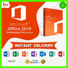 Γνήσιος βασικός επαγγελματίας του Microsoft Office 2019 αδειών συν την ενεργοποίηση 100%
