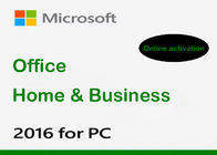Σπίτι και επιχείρηση 2016 του Microsoft Office για την προοπτική της MAC Word Excel που σφραγίζεται