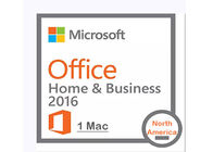 Σπίτι του Microsoft Office 2016 &amp; κώδικας Mac βασική Βόρεια Αμερική επιχειρησιακής ενεργοποίησης μόνο