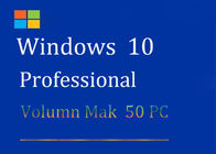 Microsoft Windows 10 επαγγελματικό Mak 50 Volumn αδειών βασικό τριανταδυάμπιτος εξηντατετράμπιτος χρηστών