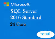 Κεντρικός υπολογιστής 2016 της Microsoft SQL 24 λιανικός βασικός σφαιρικός κώδικα αδειών πυρήνων σε απευθείας σύνδεση