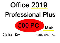 Ο επαγγελματίας γραφείων το 2019 συν την άδεια 500 PC επίσημη μεταφορτώνει Mak 32/64bit