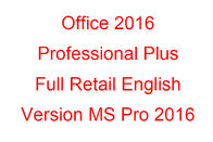 Πολύγλωσσος επαγγελματίας του Microsoft Office συν το λιανικό κλειδί 500 PC 32 του 2016 εξηντατετράμπιτο