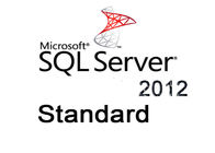 Της Microsoft SQL κεντρικών υπολογιστών 2012 τυποποιημένη άδεια 64 κώδικα προϊόντων βασική μνήμη ΜΒ