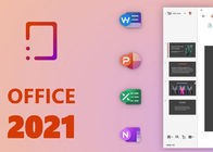 Σπίτι του Microsoft Office 2021 και επιχειρησιακή HB για την ψηφιακή βασική άδεια της MAC